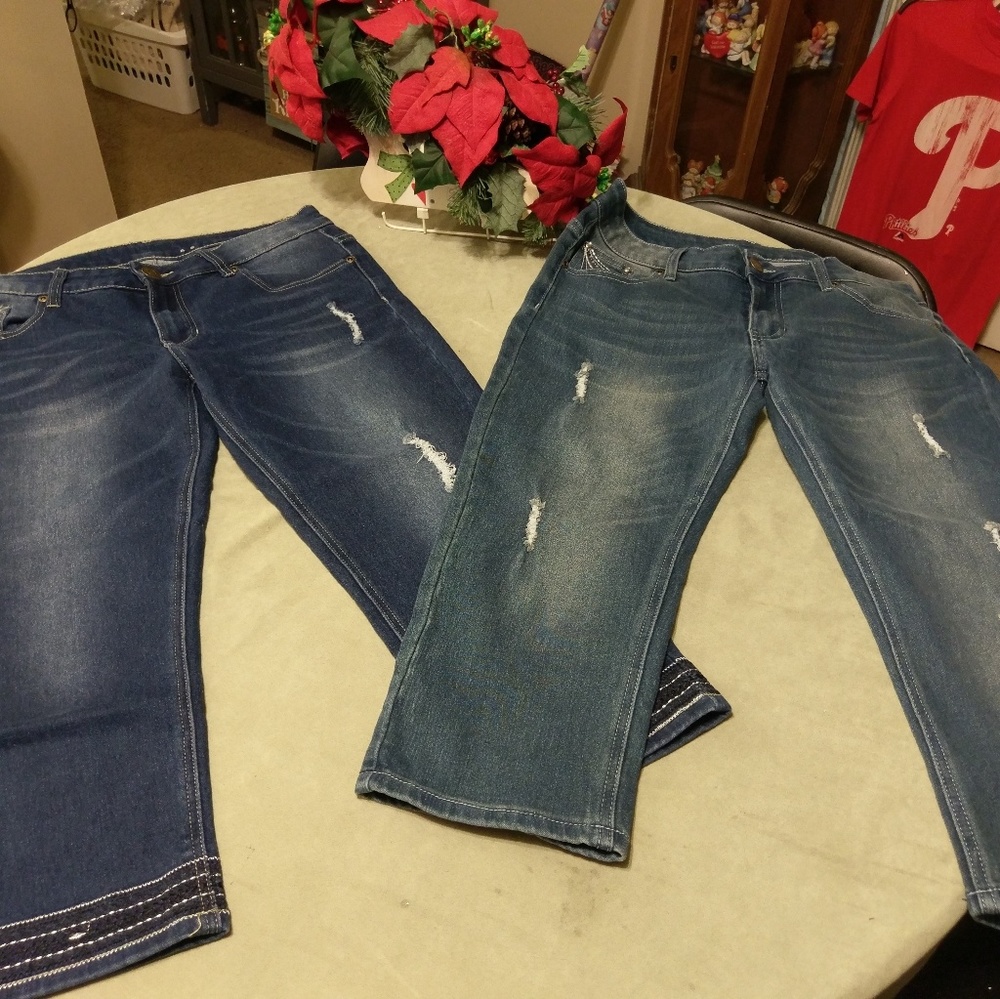 Stretch Jean Capri's sz 10